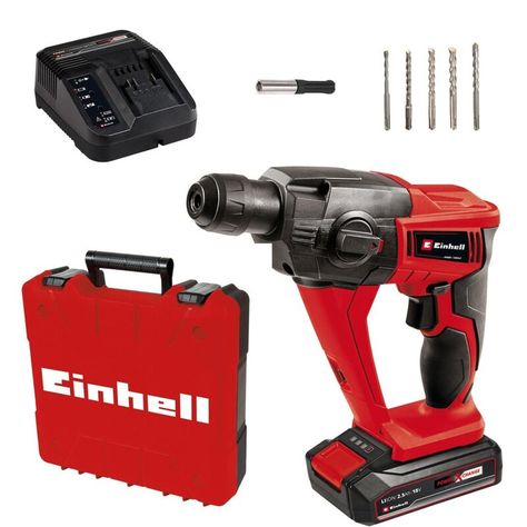 Rotomartillo Inalámbrico TE-HD 18 Li (1x2.5 Ah) Einhell-0