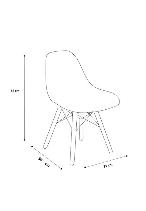 Silla Eames Dsw Niño Rosado-4