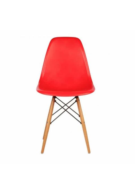 Silla Eames Dsw Niño Roja-0