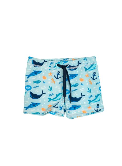 Traje de Baño 2 Piezas Niño Azul Pumucki-2