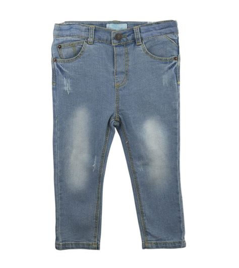 Jeans Azul Claro Bebé Pumucki-0