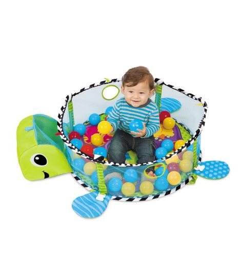 Gimnasio y Piscina para Pelotas Verde Pumucki-1