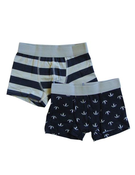 Set de Dos Boxers Estampados Negro para Niño Pumucki-0