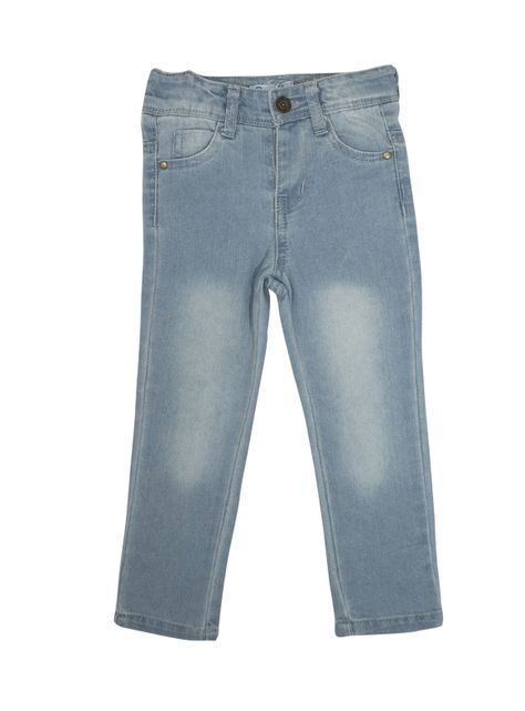 Jeans Bebé Girl Azul Claro Pumucki-0