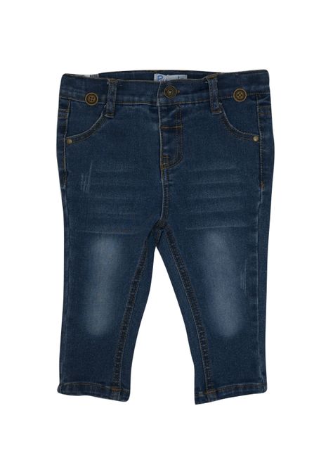 Jeans Bebé Boy Azul Oscuro Pumucki-0