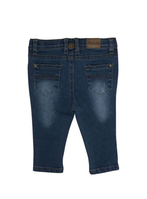 Jeans Bebé Boy Azul Oscuro Pumucki-1
