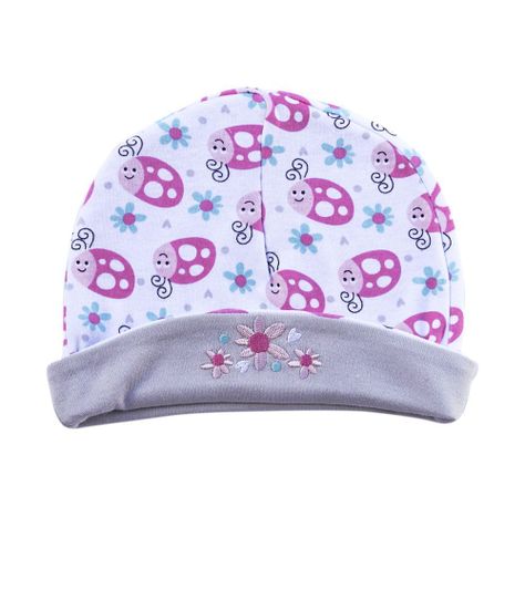 Set de 3 Gorros Modelador Estampados Rosados Pumucki-2