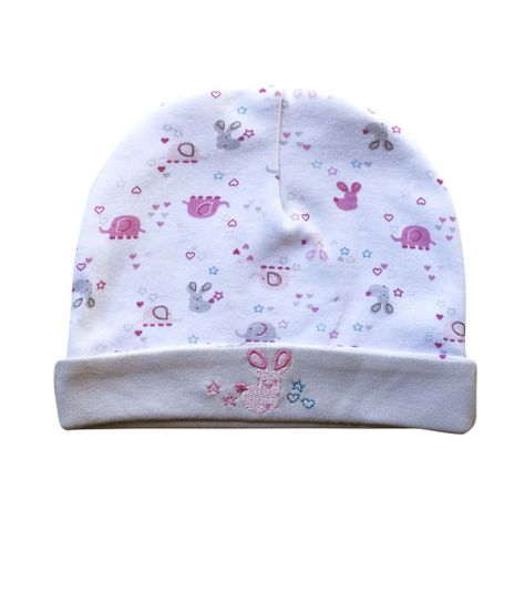 Set de 3 Gorros Modelador Estampados Rosados Pumucki-3