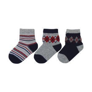 Set de 3 Pares de Calcetines Rombos Niño Pumucki-0