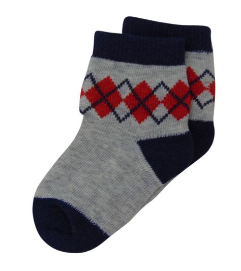 Set de 3 Pares de Calcetines Rombos Niño Pumucki-2
