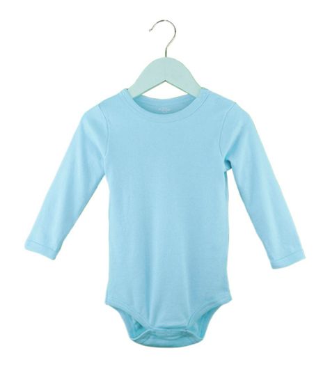 Set de Tres Bodys Liso Celeste Pumucki-1