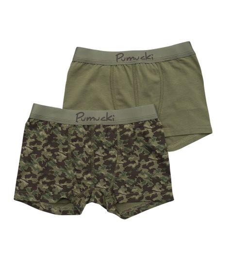 Set de Bóxer Estampado Militar Pumucki-0