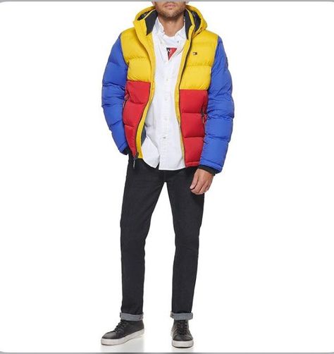 PARKA TRICOLOR TOMMY HILFIGER-0
