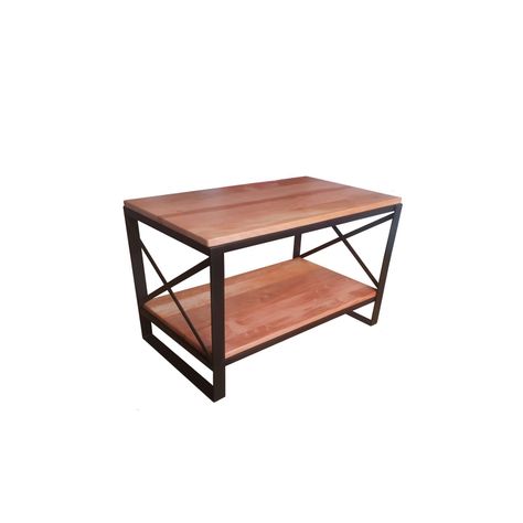 Mesa lateral de roble Tauber L ILOFT-0