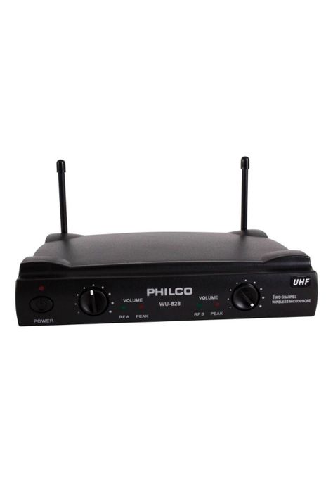 Set 2 Microfonos Inal. Uhf Philco-1