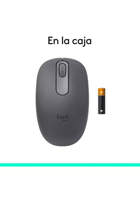 Mouse Inalámbrico Bluetooth Logitech M196 Grafito-3