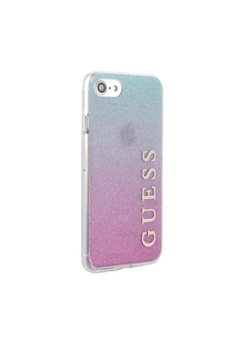 CARCASA GUESS P/IPHONE 7/8 AZUL-ROSADO GUHCI8PCUGLPBL-3