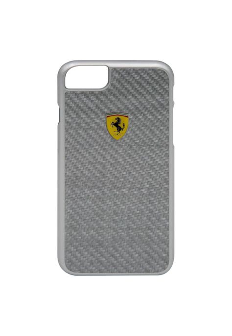 CARCASA FERRARI P/IPHONE 7/8 SILVER FERCAHCP7SI-0