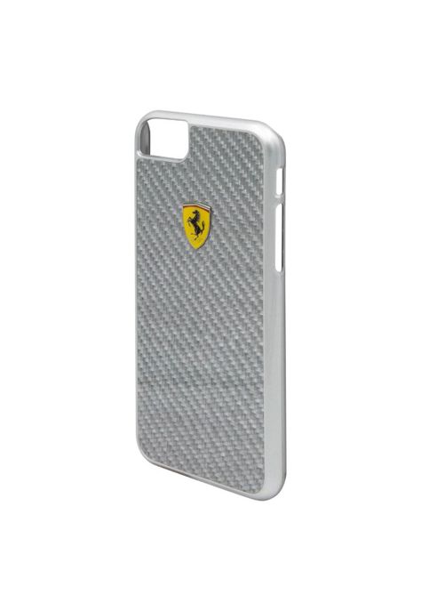 CARCASA FERRARI P/IPHONE 7/8 SILVER FERCAHCP7SI-3