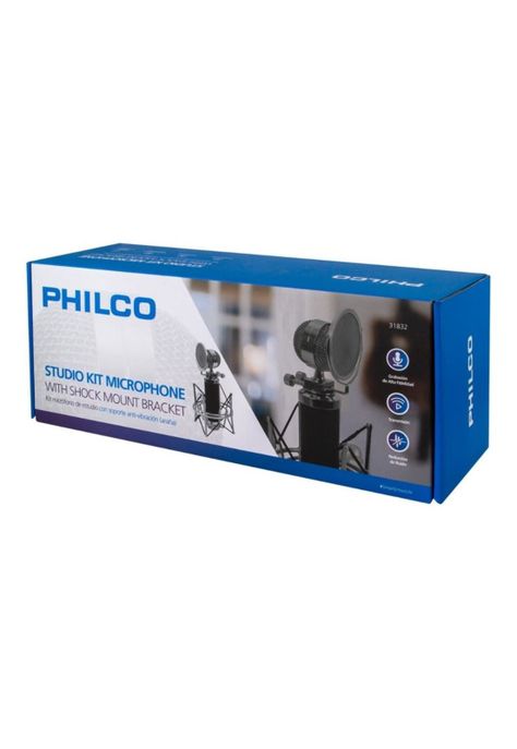 Studio Microphone Con Soporte / Noise Reduction-4