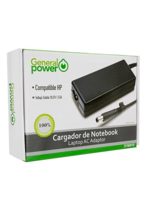 CARGADOR NOTEBOOK COMPATIBLE CON HP 18.5V-4