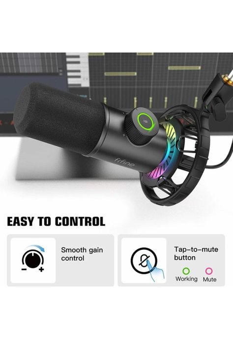 Micrófono para Streaming Fifine K658-4
