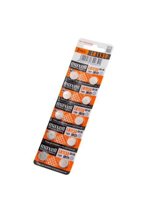 Blister 10 Pilas Maxell LR1130 1.5V-0