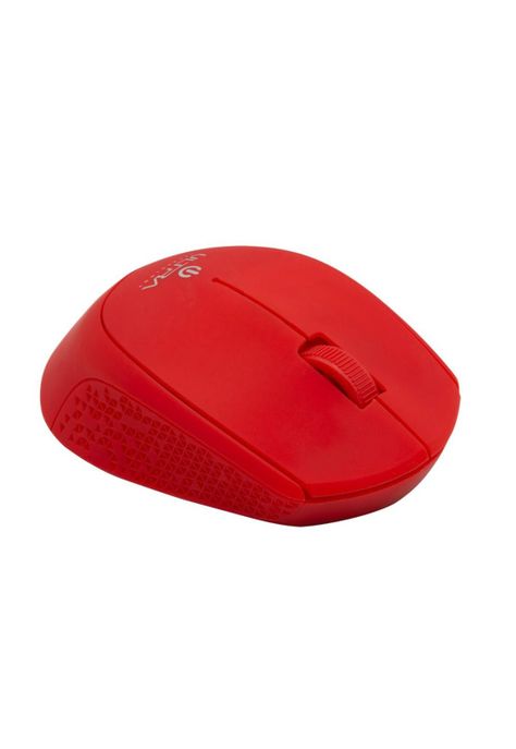 MOUSE OPTICO INALAMBRICO ULTRA ROJO-1