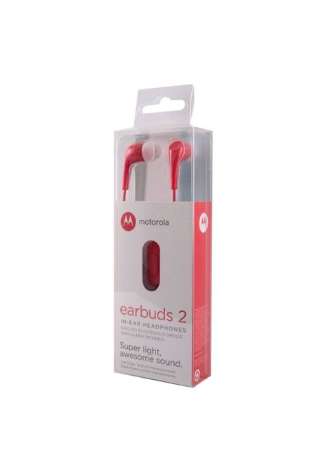 Audífonos Motorola SH006 Manos Libres Rojos (SH006 RD)-0