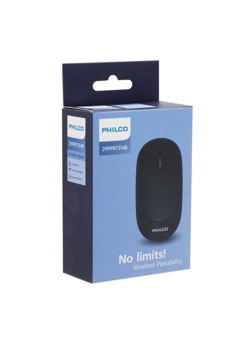 MOUSE INAL. SPK7314 NEGRO PHILCO PRO-0