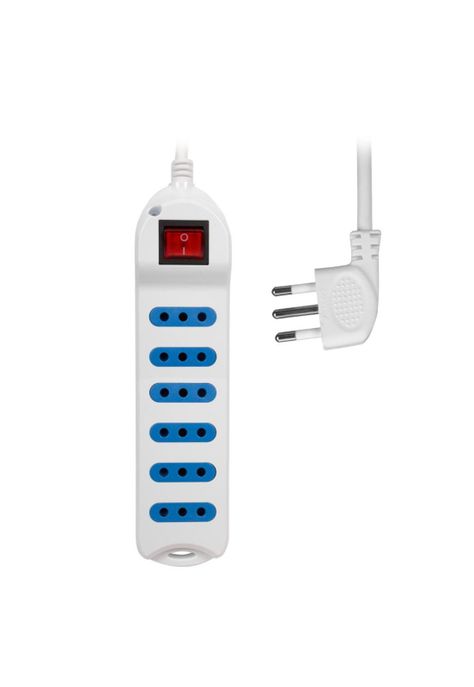EXTENSION XT30 6 POS COLOR BLANCO-3