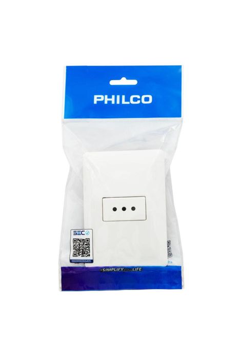 ENCHUFE PARA MURO SIMPLE 250V 10A-0