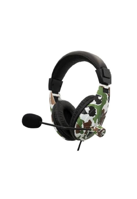 AUDÍFONO GAMER DISEÑO ARMY-0
