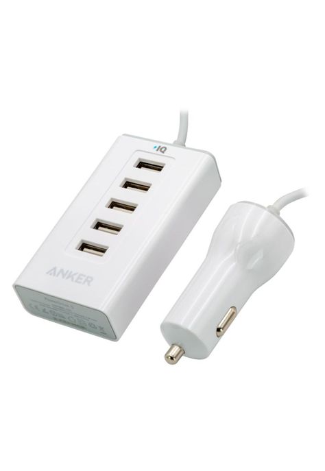 CARGADOR AUTO 5 PUERTOS USB ANKER A2311-0