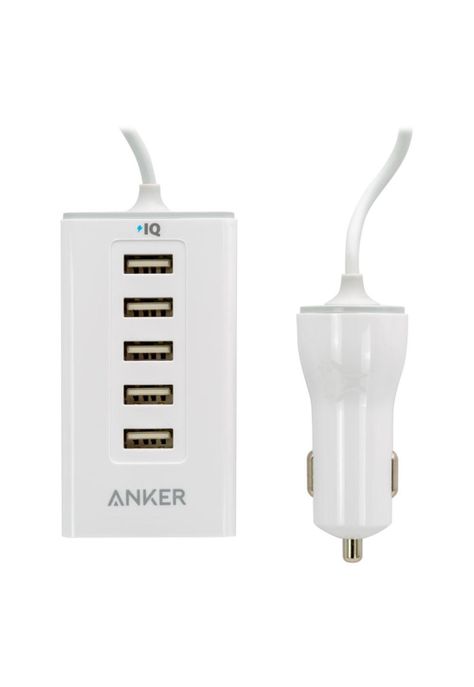 CARGADOR AUTO 5 PUERTOS USB ANKER A2311-2