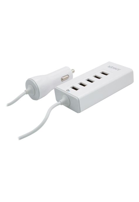 CARGADOR AUTO 5 PUERTOS USB ANKER A2311-3