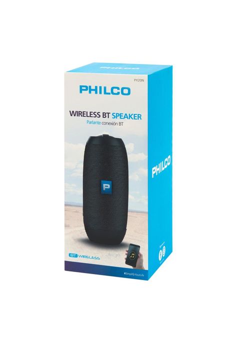 BAZOOKA BT C/LUZ NEGRO PHILCO-1