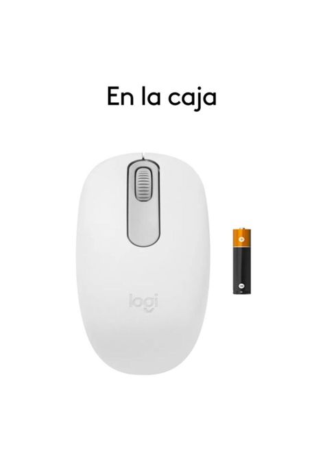 Mouse Inalámbrico Bluetooth Logitech M196 Blanco-3