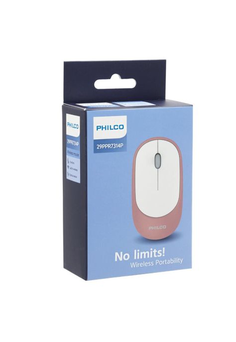 Mouse Inalámbrico Philco Rosado (SPK7314)-0