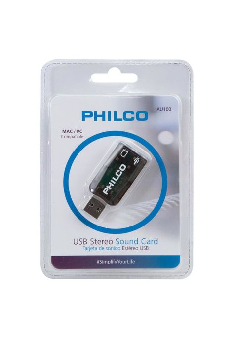 ADAPTADOR DE AUDIO/MIC USB JACK 3.5ST.-3