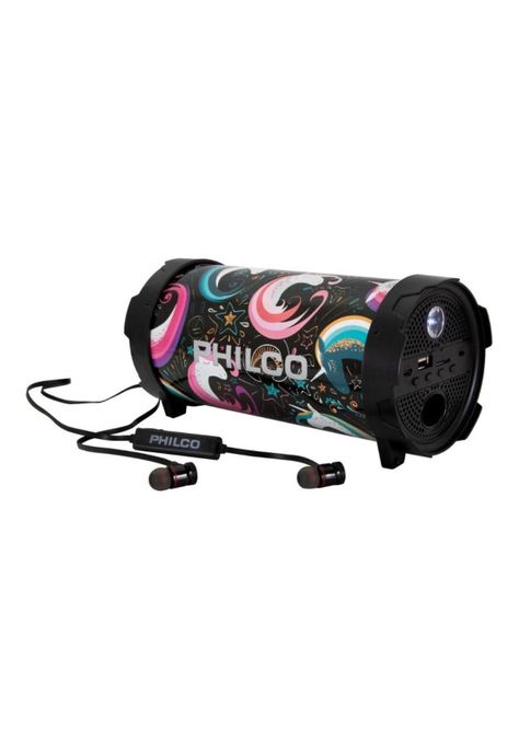 Bazooka Bluetooth Con Audífonos | Philco-0