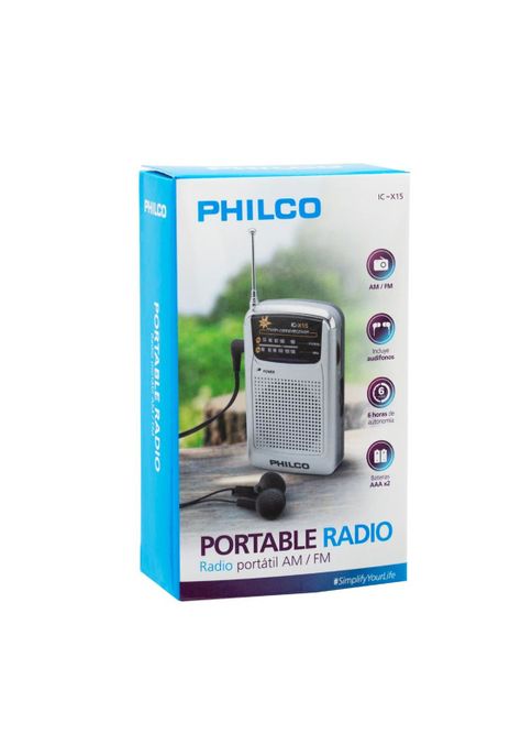 RADIO PORTATIL PHILCO ICX-15  C/AUDIFONO-3