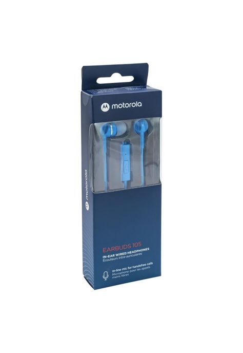 EARBUDS105-S AUDIFONO MOTOROLA M/LIBRES AZUL-0