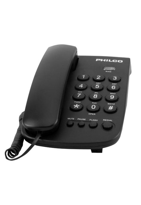 TELEFONO SOBREMESA PHILCO NEGRO-0