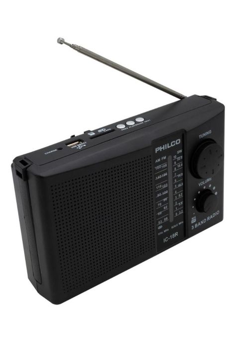 Radio Philco Ic 18-r Multibandas Recargable-0