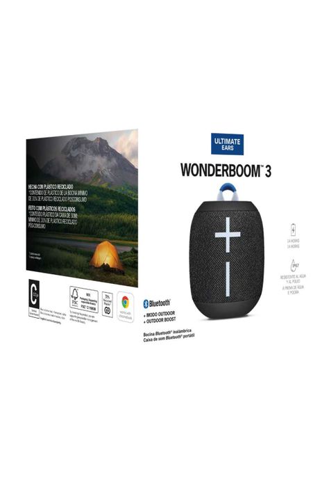 Ultimate Ears Wonderboom 3 Parlante Inalámbrico Active Black-1