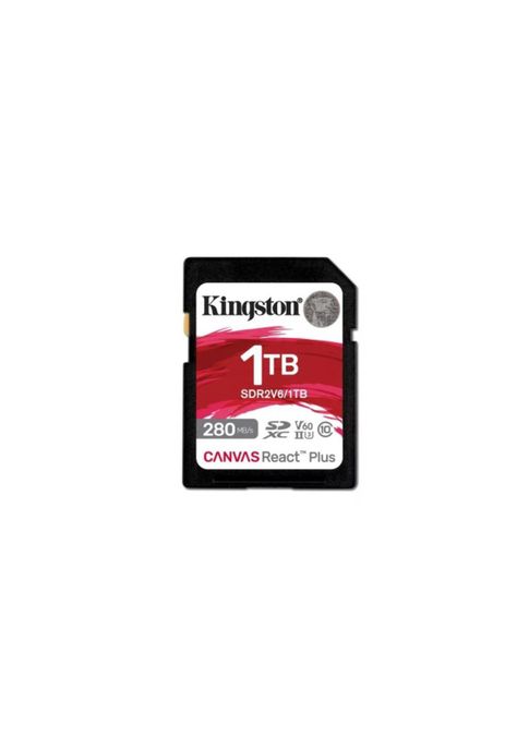Tarjeta de Memoria SD Kingston Canvas React Plus V60 1TB-2