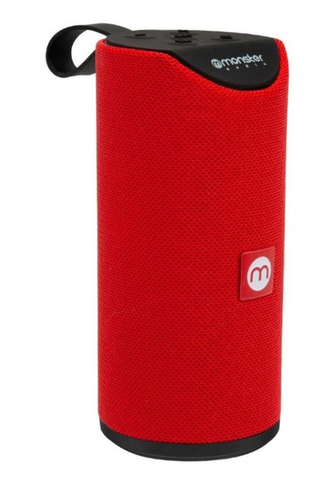 Parlante Bt Monster Audio 450r Rojo-2