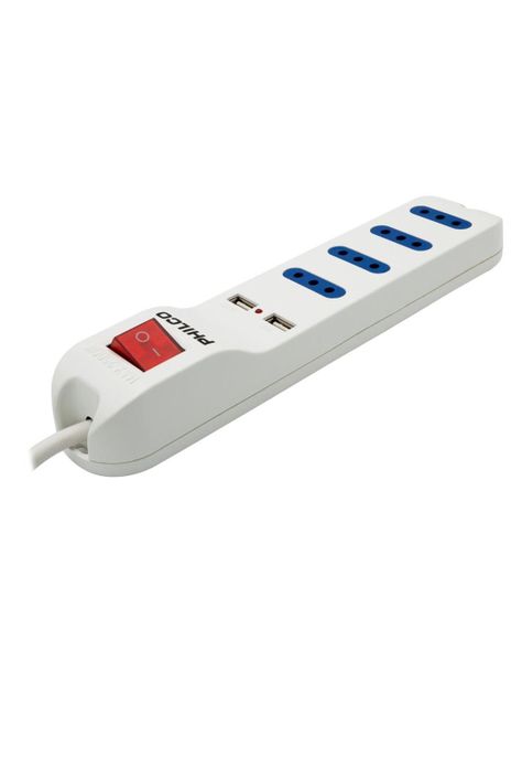 EXTENSION XT41 USB 4 POS BLANCO-2