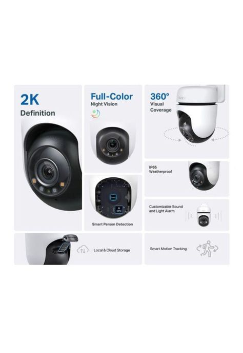 Camara Inteligente Wi-Fi 360° Tapo C510W-3
